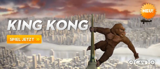 Kingkong Spielautomat online spielen