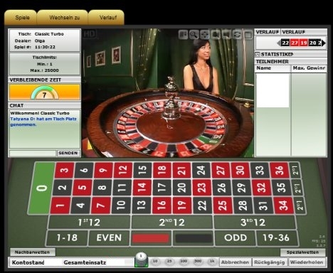 live roulette