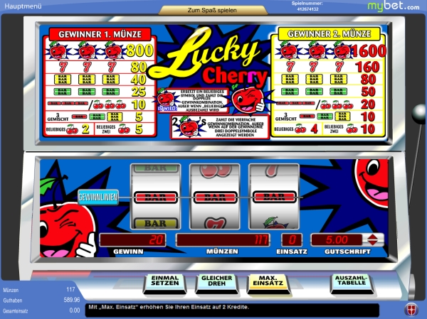 Lucky Cherry Spielautomat