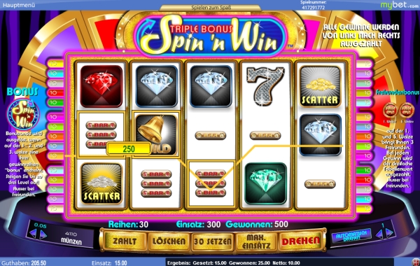 spin and win online spielen