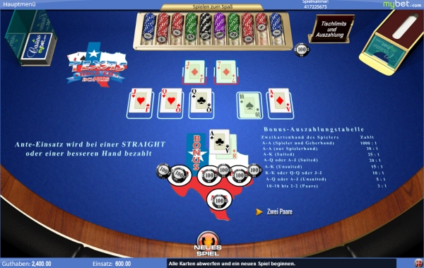 texas holdem spielen