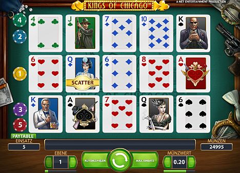 Kings of Chicago Karten Slot