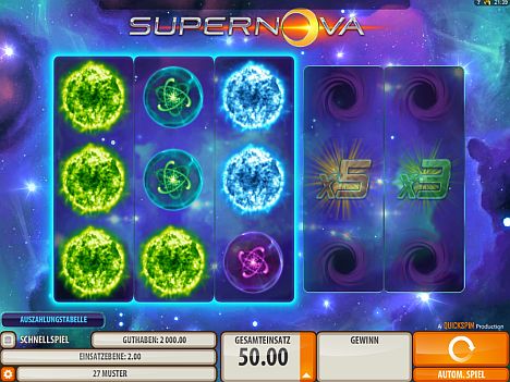 Supernova Spielautomat